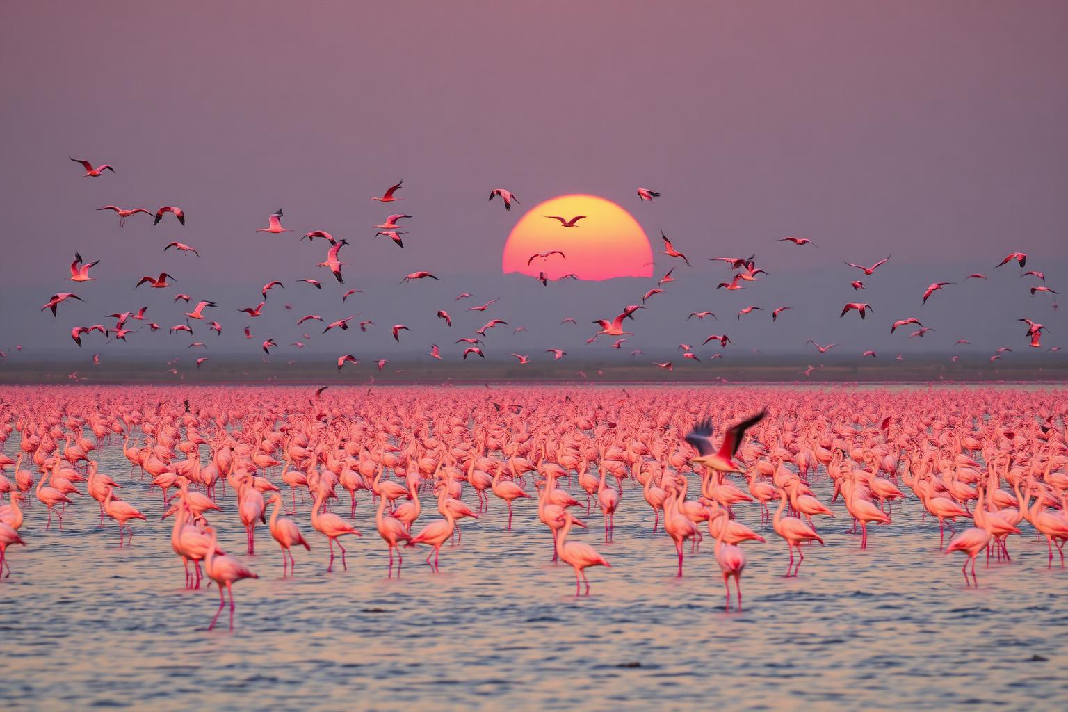 Lake Nakuru Flamingo Tour